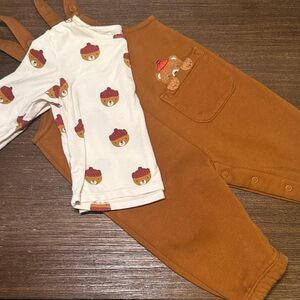 Baby Bear overall set
